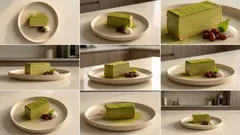 オーブンなしでしっとり濃厚：さつまいも×豆腐の焼かない抹茶テリーヌ