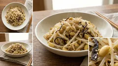 ゆでて和えるだけ：豆もやしと塩昆布のナムルが10分であと一品にちょうどいい