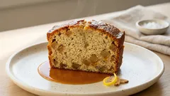 キャラメルりんご×紅茶香る、甘酒で翌日もしっとり米粉パウンドケーキ